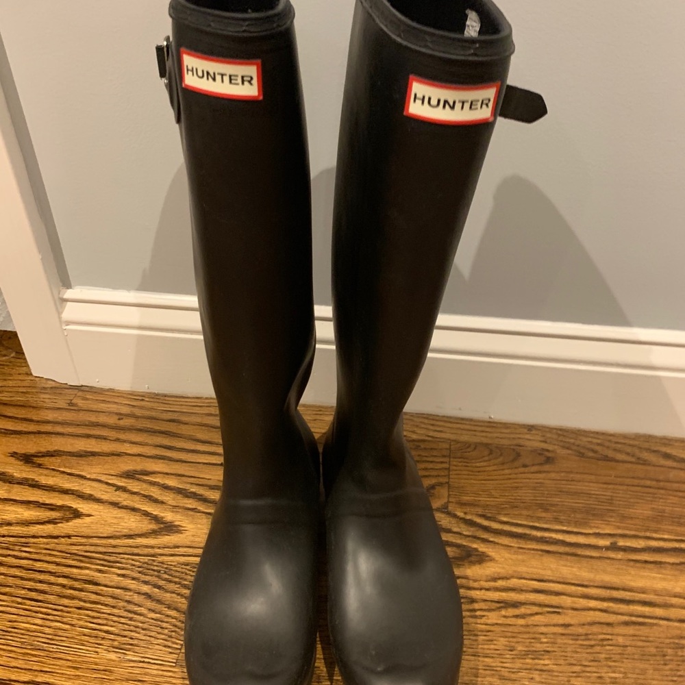 Hunter rain boots
